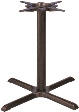 Crucifix Table Base 255 Auckland - Titan Furniture (673x400), Png Download