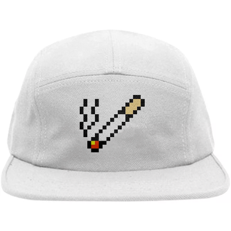 Shop Lit Cigarette Cap Baseball Hat By Princesakitty - Baseball Cap (455x455), Png Download