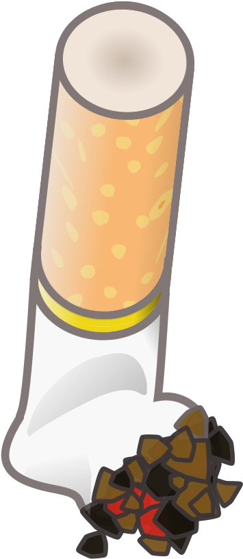 How To Set Use Cigarette Icon Png (397x900), Png Download