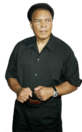 A Man Who Views The World The Same At 50 As He Did - Muhammad Ali (280x450), Png Download