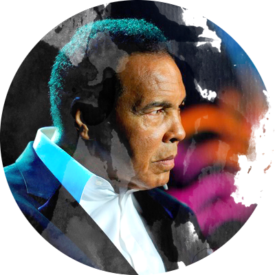 Best Free Muhammad Ali Png Image - Float Like A Butterfly, Sting Like A Bee. (400x400), Png Download