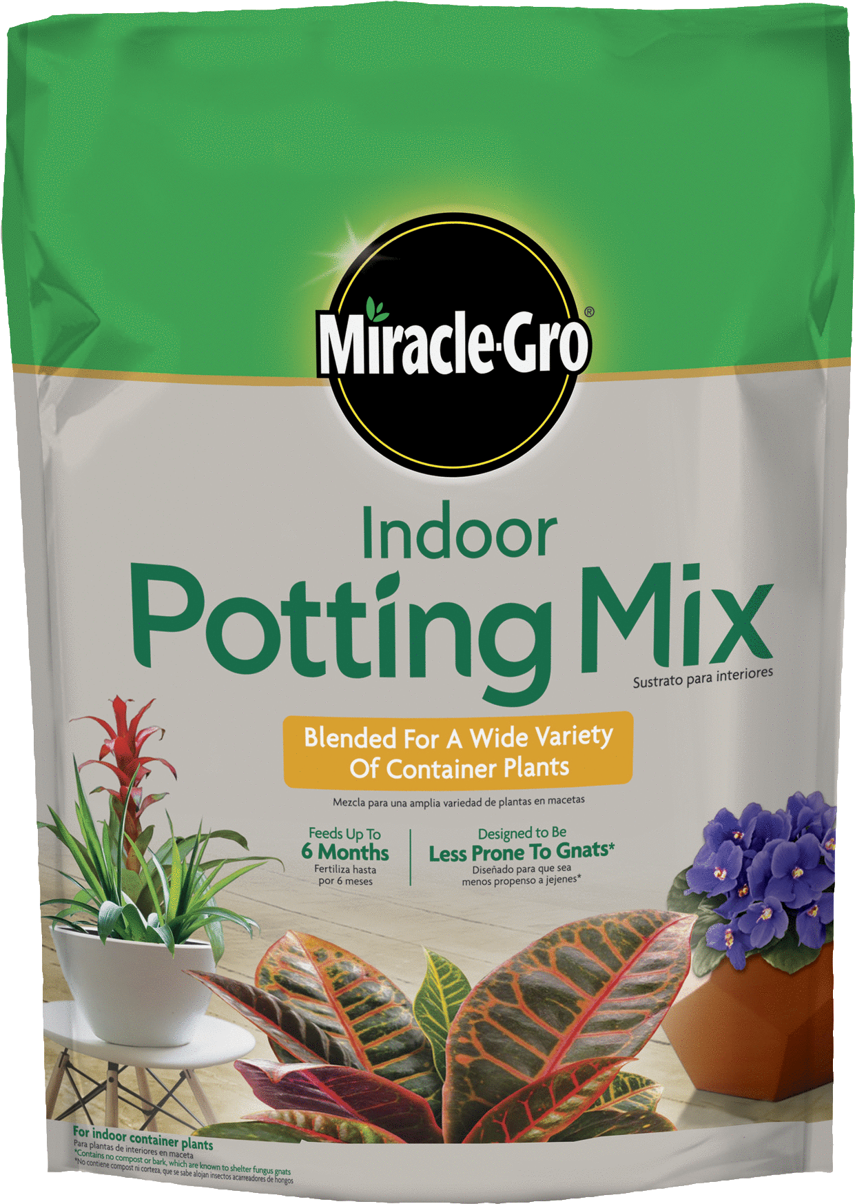 Miracle Grow Potting Soil (1294x1800), Png Download