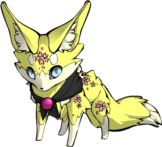 Fox-oc - White Fox Chibi (600x551), Png Download