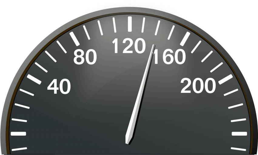 Free Png Speedometer Png Images Transparent - Speedometer Clipart (850x584), Png Download