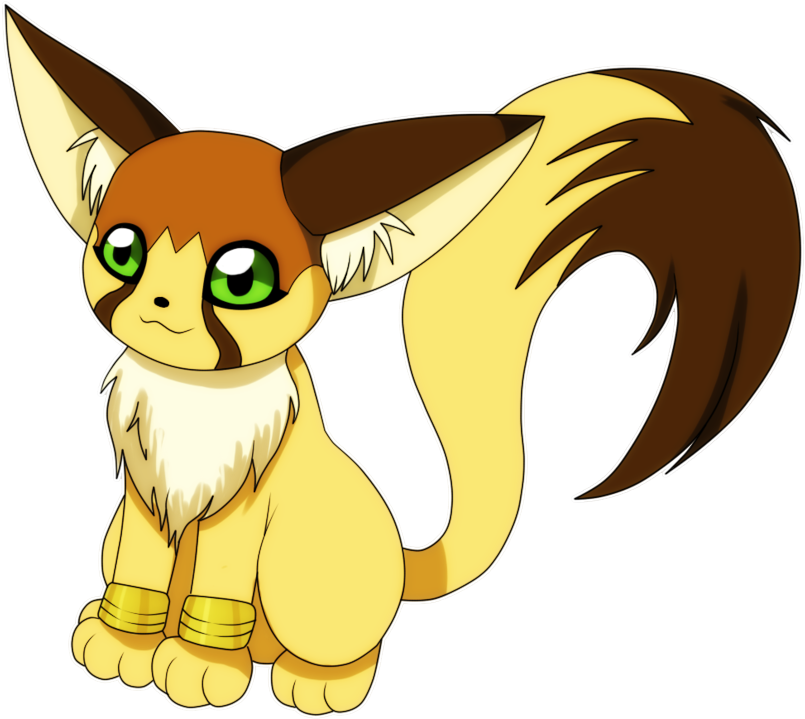 Tdw Fennecmon By Snor Laxed-d58j1u3 Copy - Fox Digimon (900x864), Png Download