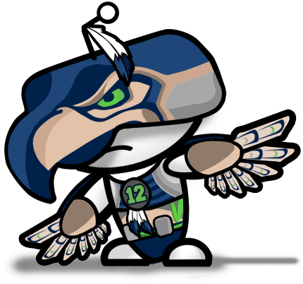 /r/seahawks Needs Some New Snoo's In Celebration Of - Seattle Seahawks Banners Transparent Png (493x432), Png Download