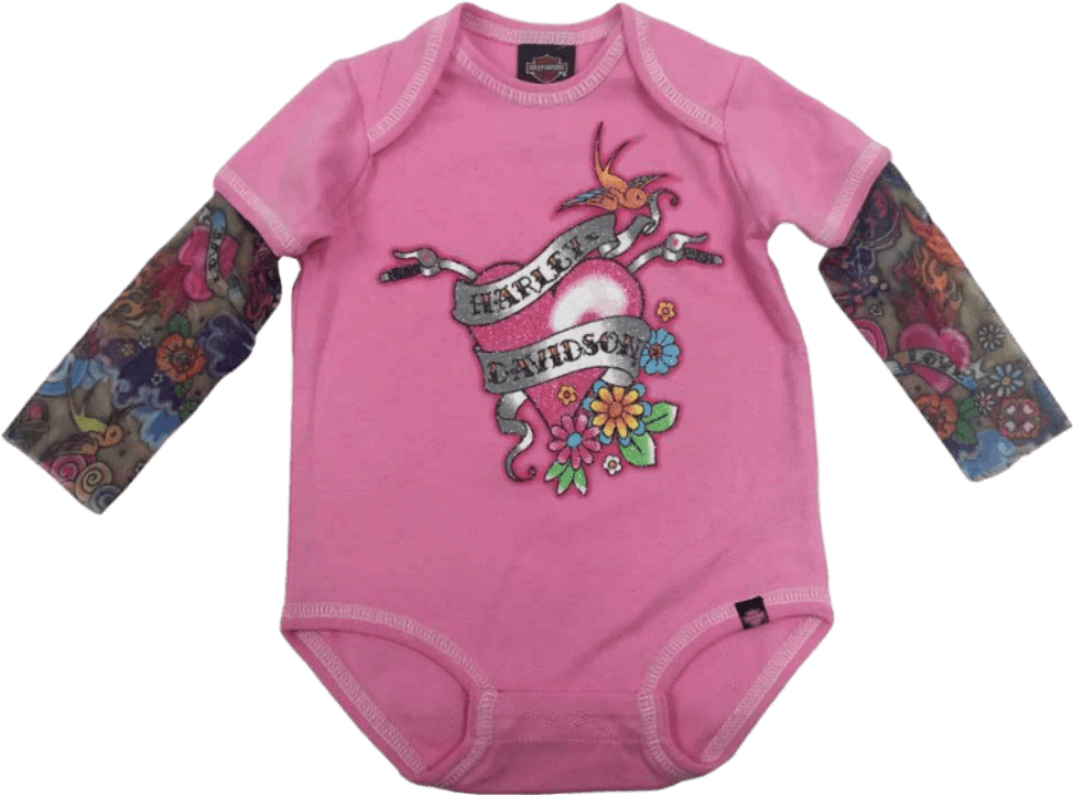 baby girl harley davidson clothes