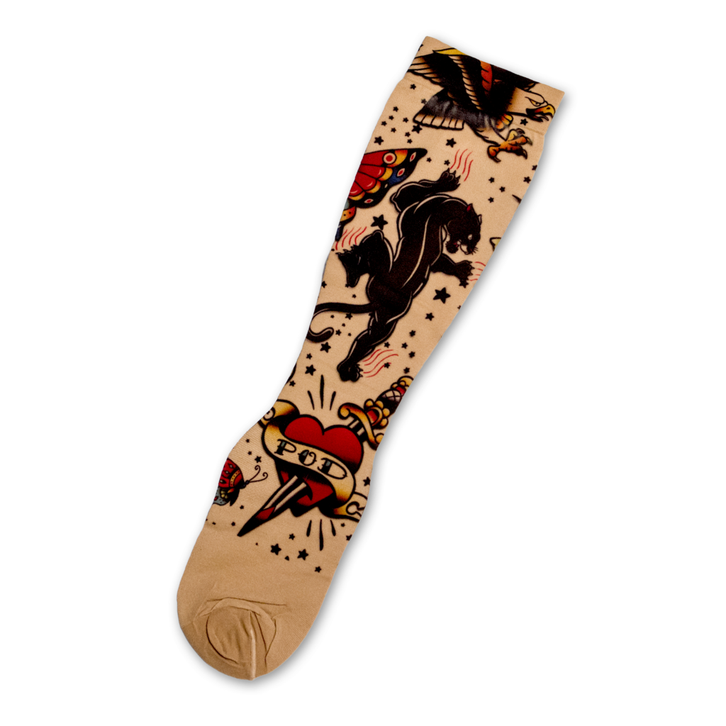 Tattoo Sleeve - Pod Sox (large, Tattoo) (1024x1024), Png Download