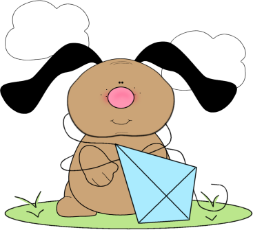 Tangled Cliparts - Spring Dog Clip Art (367x335), Png Download