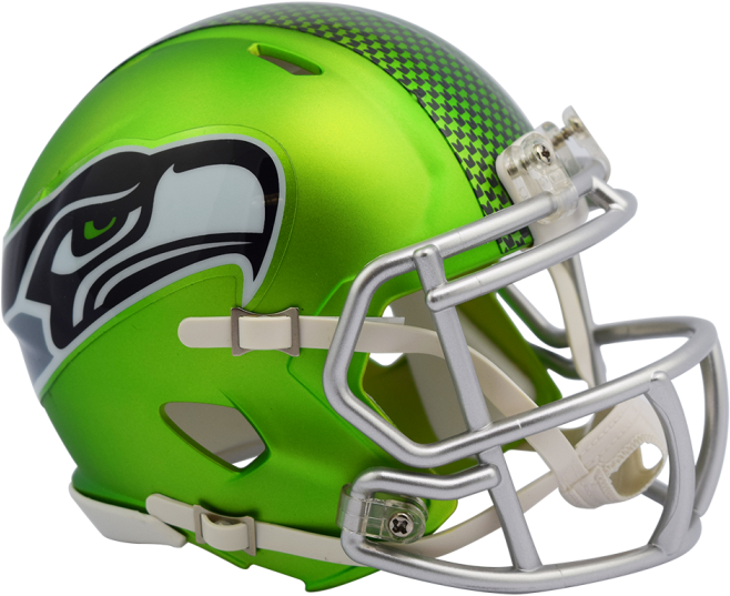 Nfl Seattle Seahawks Collection - Riddell Alternate Nfl Helmets (700x700), Png Download