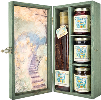 Small Double Gift Box With Vinegar - Gift (400x400), Png Download