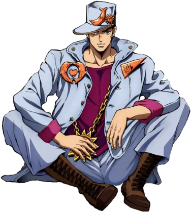 ❣kishin❣ On Twitter - Jotaro Kujo Transparent Background (400x448), Png Download