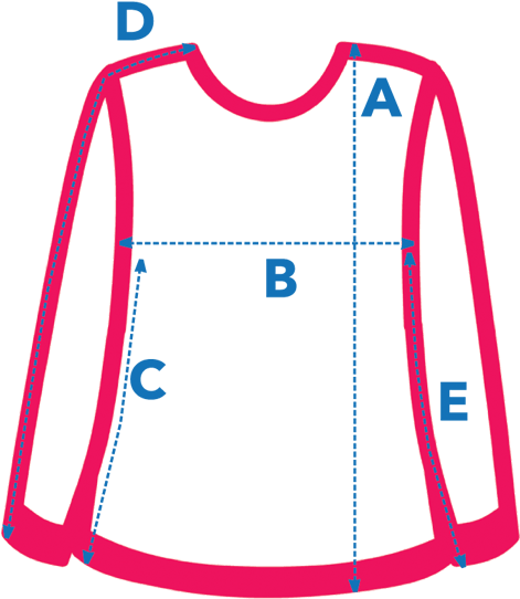 A, B, C, D, E - Active Shirt (555x555), Png Download