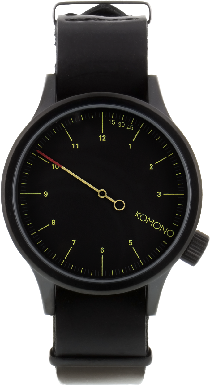 10289689 - Komono-watches - Magnus The One - Black (2048x1375), Png Download