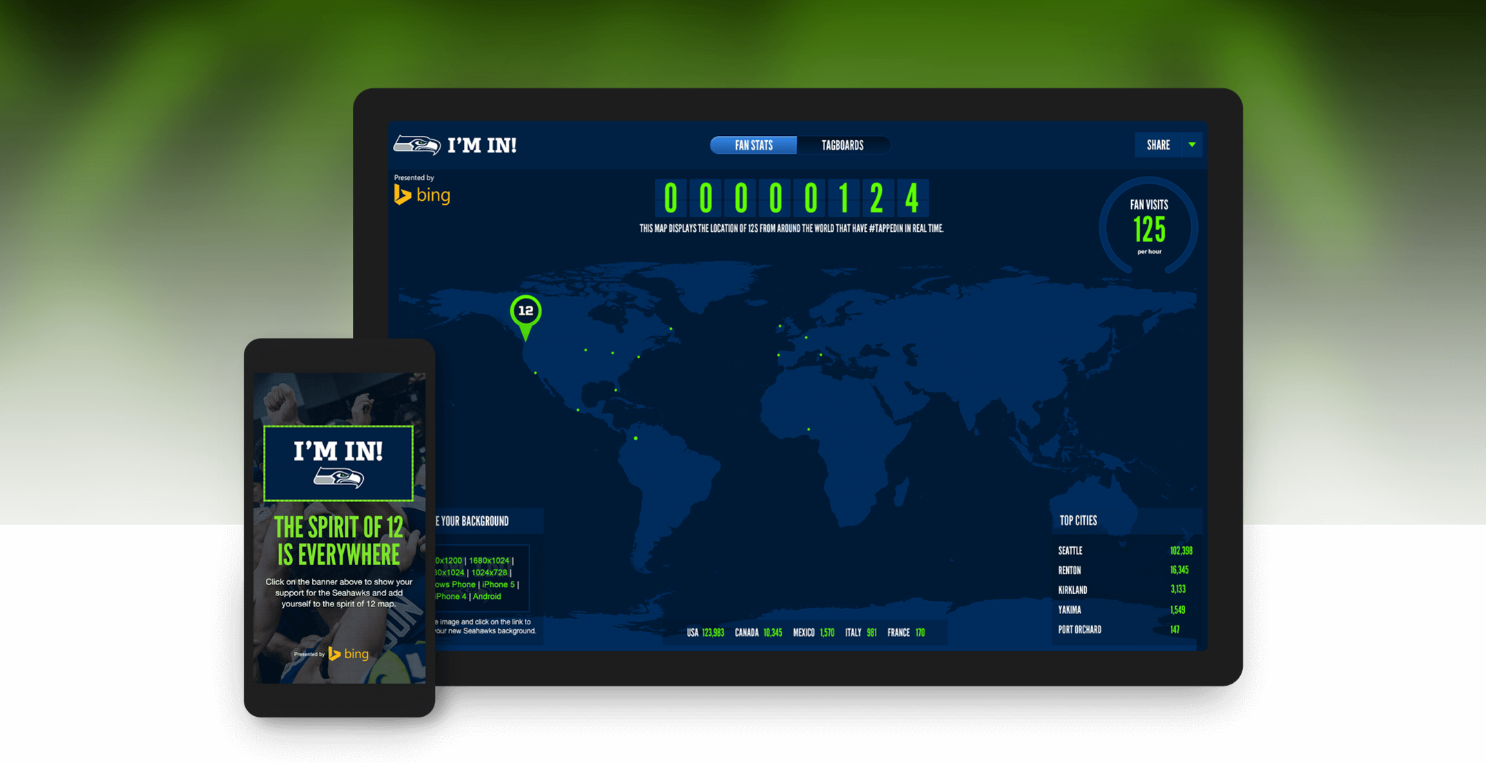 We Put A Local Team On The Global Map - Gadget (2152x1106), Png Download