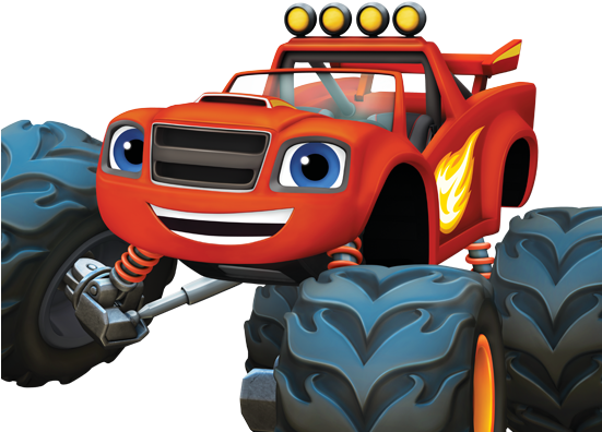 Blaze - Blaze And The Monster Machines Robots (550x510), Png Download