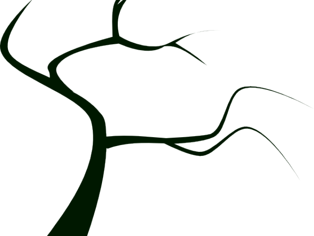 Creepy Clipart Creepy Tree - Dead Tree Clip Art (640x480), Png Download