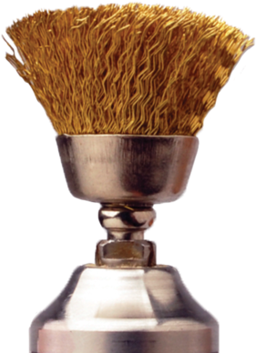 Brass Burr Cleaner Brush - Trophy (900x450), Png Download