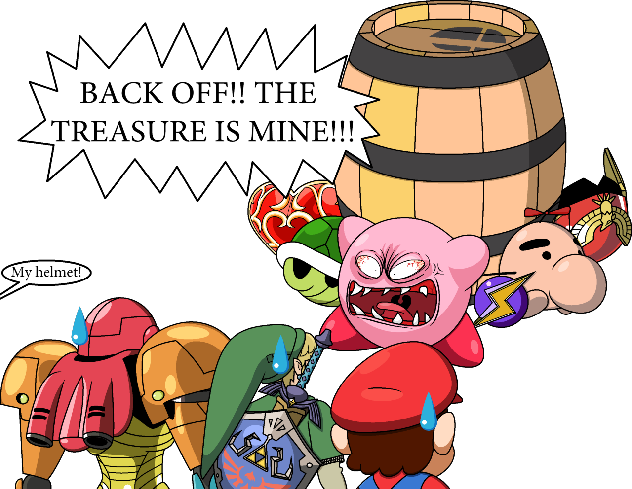 Keep It Or Leave It By Blistinaorgin - Cartoon (1280x992), Png Download