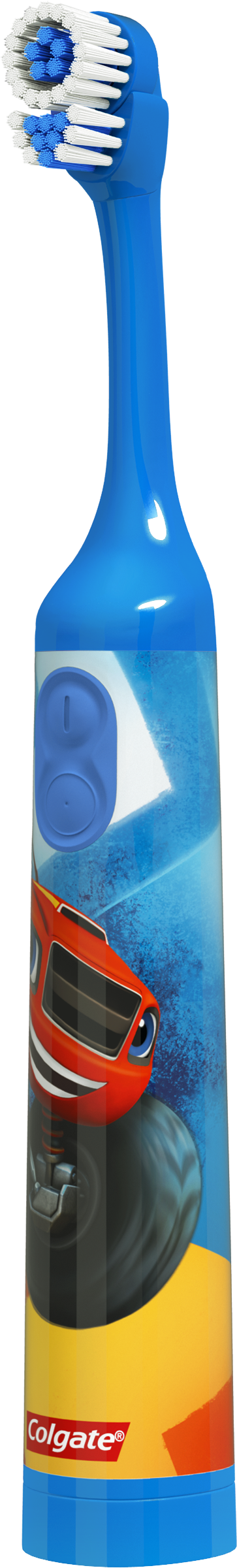 Colgate Kids Powered Toothbrush, Blaze And The Monster - Trolls Toothbrush (2500x2500), Png Download