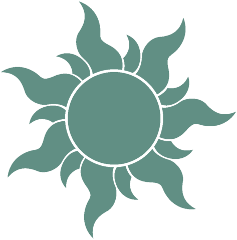 Sun Transparent Background Tangled Sun Symbol Huge - Sun Symbol (473x479), Png Download