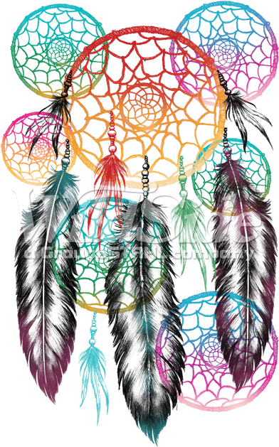 Dreamcatcher - Dream Catchers Colorful (675x675), Png Download