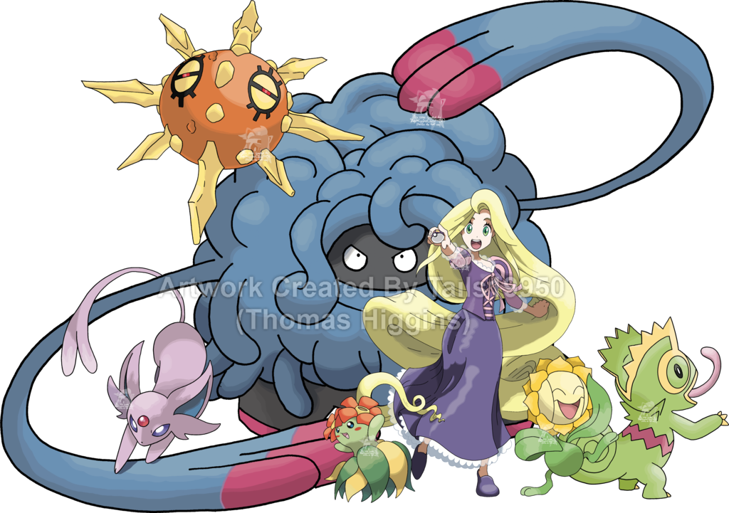 Tangled Sun Png Clipart - Rapunzel Pokemon (1024x721), Png Download