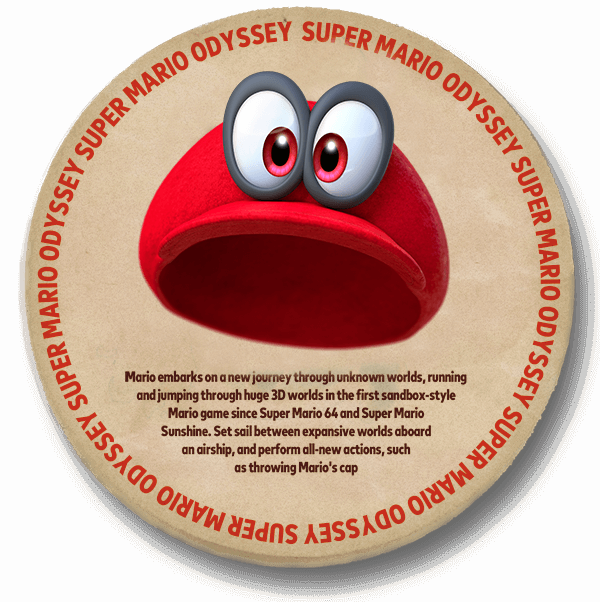 Discover Cappy's Incredible Abilities - Nintendo Dream December 2017 - Issue (600x602), Png Download
