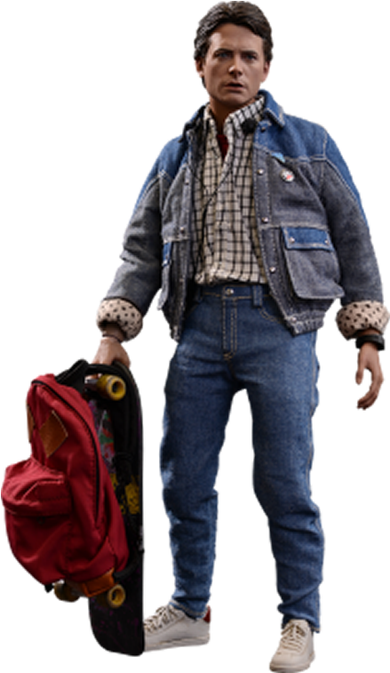 Inicio / Todas Las Marcas / 1/6 Marty Mcfly “back To - Back To The Future Marty Clothes (800x800), Png Download