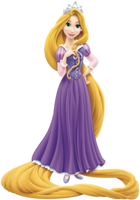 Rapunzel - Roommates Disney Tangled Princess Giant Rapunzel Wall (300x426), Png Download