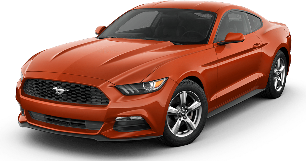 2016 Ford Mustang Model Style - Mustang Ecoboost 2017 Sunroof (1050x568), Png Download
