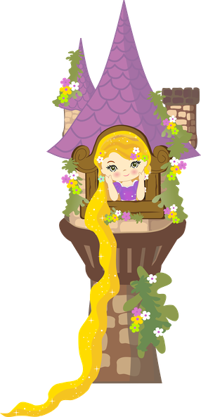 Clip Free Stock Minus Pinterest Clip Art And Scrap - Rapunzel Tower Clipart (286x593), Png Download