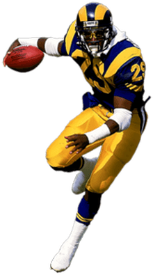 St Louis Rams Player - Lost Art (playing Defensive Back) [book] (400x400), Png Download