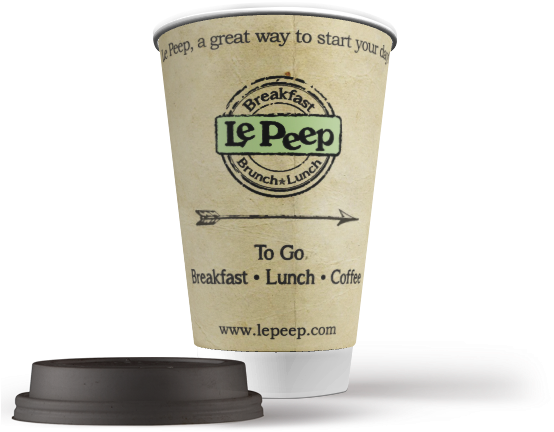 Branding For Printed Cups Is Vital - Coffee Cup (568x445), Png Download