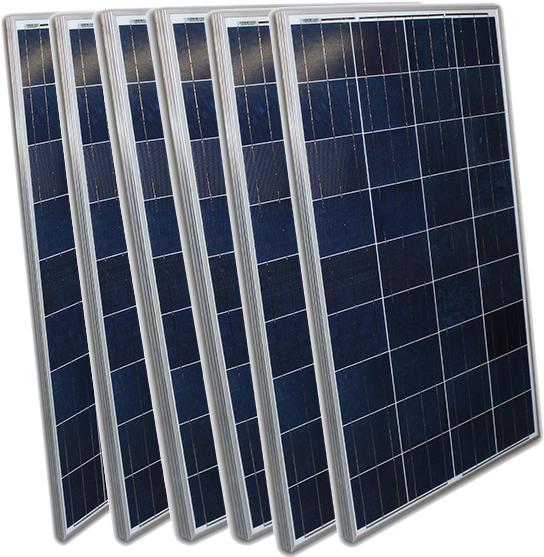 265 Watt Solar Panel Polycrystalline - Solar Panels Hd Png (670x670), Png Download