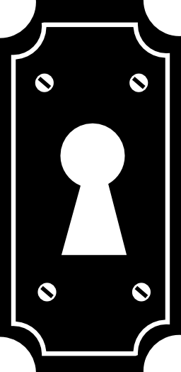 Keyhole,door,256x256 Icon - 86 Numbers (256x524), Png Download