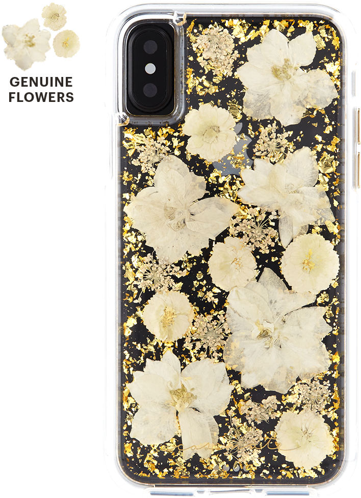 Mc29-4 Genuine Real <strong>flower</strong> Glitter - Case Mate Karat Petals (1000x1000), Png Download