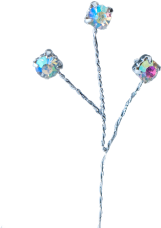 Rhinestone Flower Png - Gemstone (380x500), Png Download
