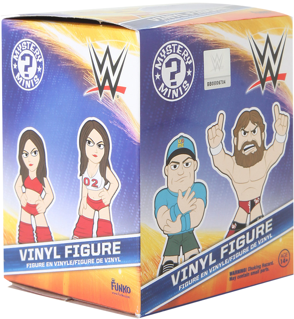 Mystery Mini Vinyl Blind Box - Wwe Mystery Mini Figure - Funko Blindbox Toy Wrestling (1028x1084), Png Download