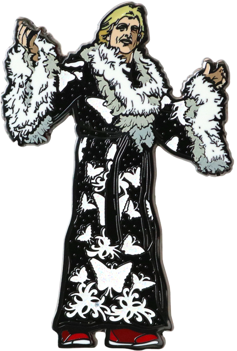 Ric Flair - Wwe Figpins Series 1 (500x729), Png Download