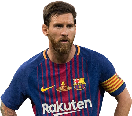 Lionel Messi Fue Seleccionado Como El Máximo Goleador - Fc Barcelona (540x380), Png Download