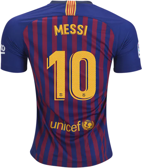 Lionel Messi - Barcelona 18 19 Messi Jersey (600x600), Png Download