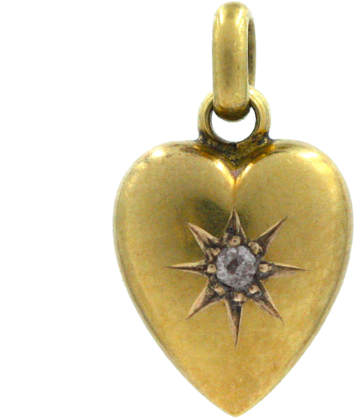 Edwardian Starburst Heart Charm - New York City (1024x683), Png Download