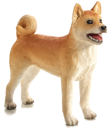 Farmland - Animal Schleich Shiba Inu (480x540), Png Download