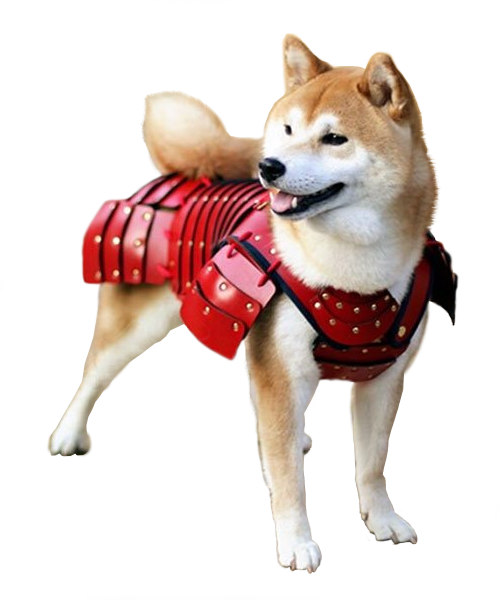 Weekly Challengeweekly Challenge - Dog With Sword In Mouth (500x600), Png Download