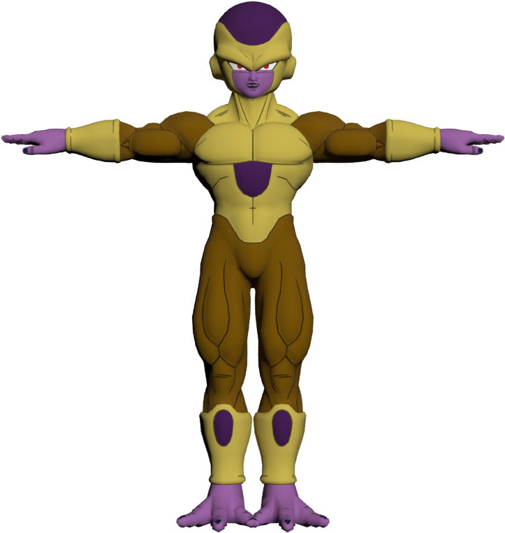 Add Media Report Rss Golden Frieza - Zeq2 Golden Frieza (755x782), Png Download