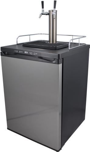 Kegmaster Double Tap - Kegerator (500x500), Png Download