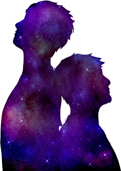 Star-crossed Lovers - Illustration (500x606), Png Download
