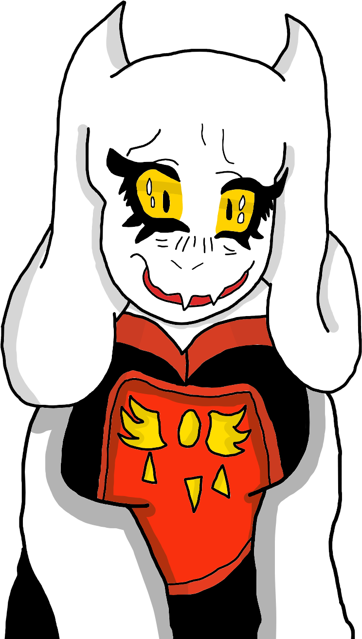 Underfell Toriel By Juliekittycatoj On Newgrounds Vector - Toriel (1024x1371), Png Download