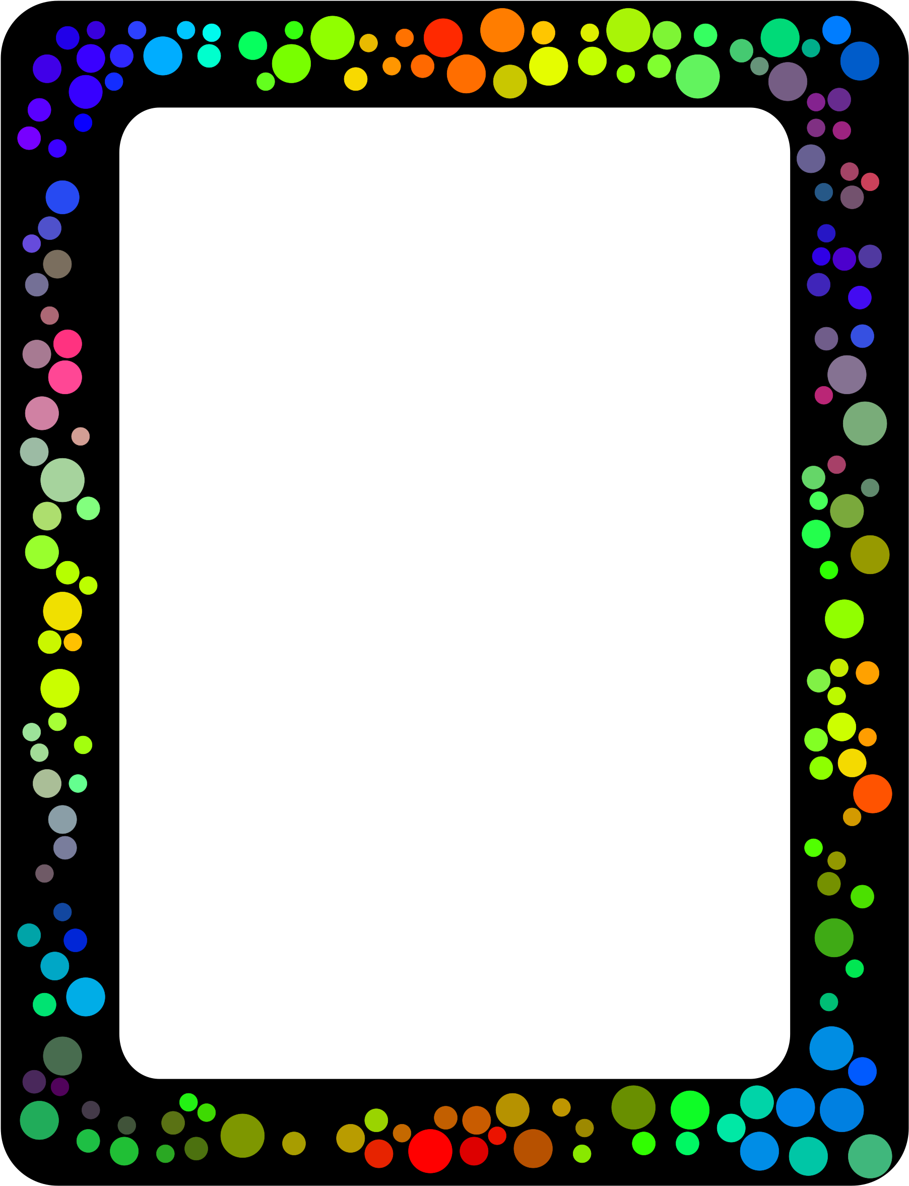 Vector Transparent Library Border Big Image Png - Border Design Polka ...